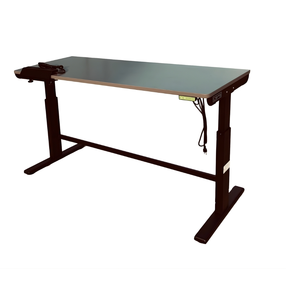 Bàn điều chỉnh chiều cao bằng điện CSPS 168cm màu đen, trắng - Ảnh 4