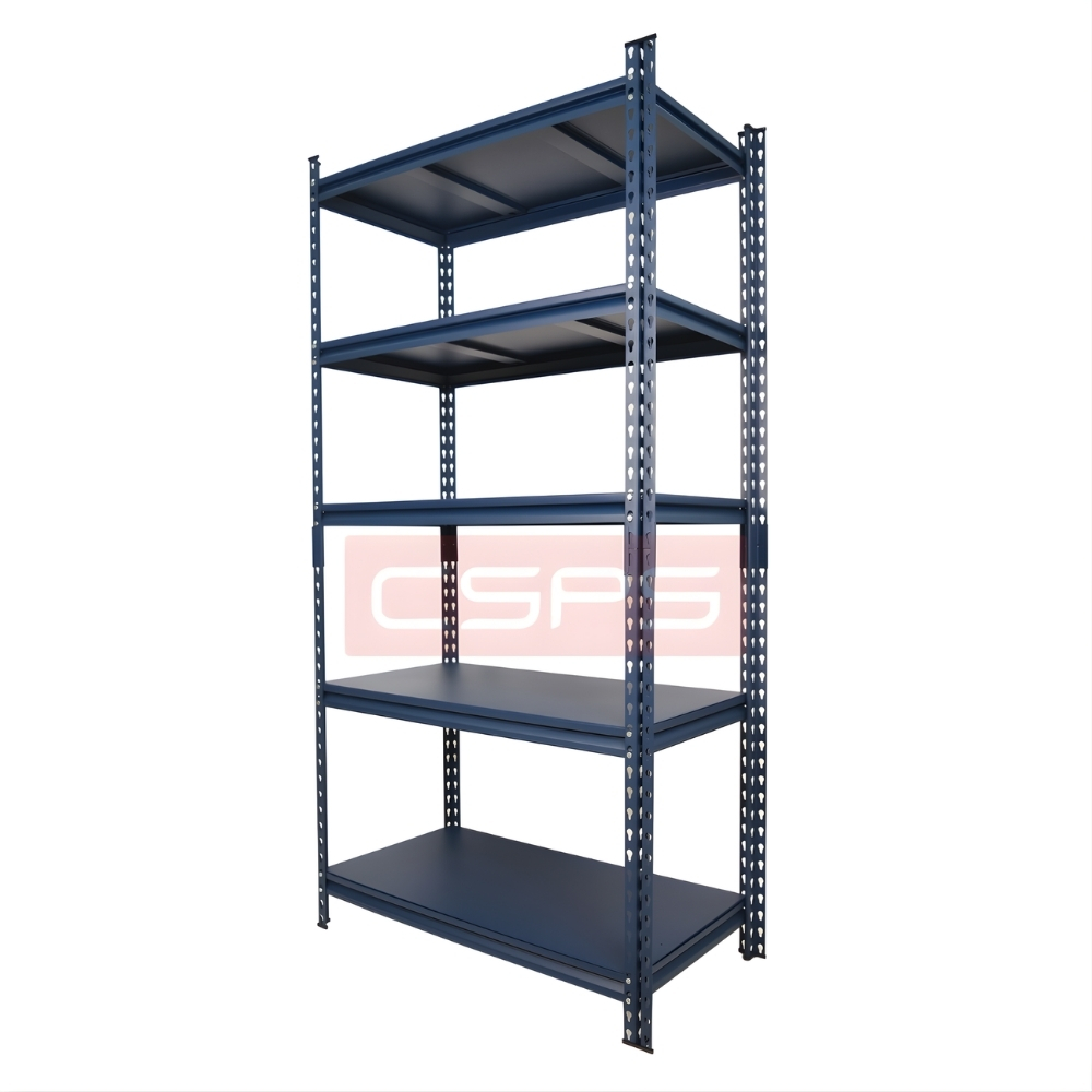 Kệ thép 5 tầng CSPS ngăn thép 91cm màu đen, trắng - Ảnh 3