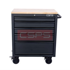 Tủ dụng cụ CSPS 76cm-05 hộc kéo không nâng hạ màu đen, xanh