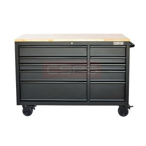 Tủ dụng cụ CSPS 132cm-10 hộc kéo tay cầm đen, trắng, vàng
