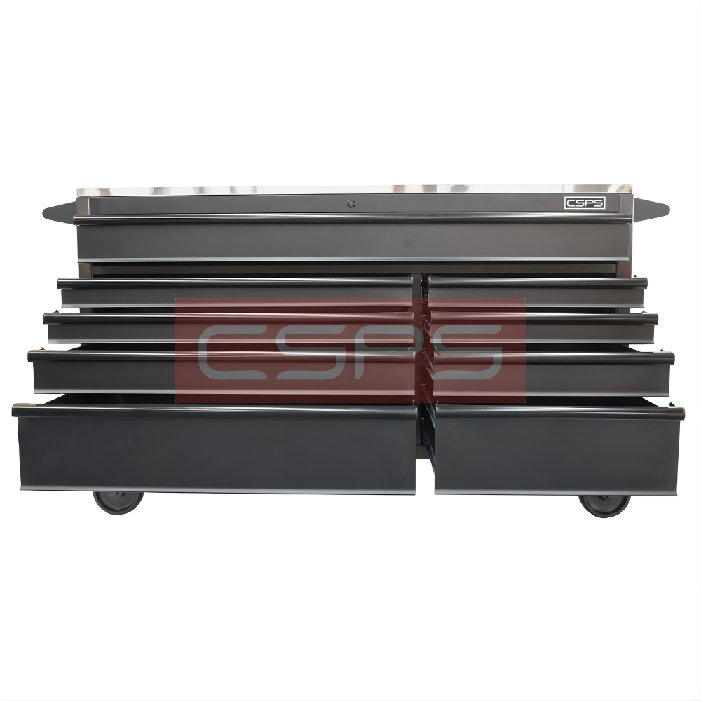 Tủ dụng cụ CSPS 152cm-09 hộc kéo màu đen, trắng - Ảnh 4