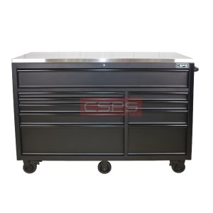 Tủ dụng cụ CSPS 155cm-10 hộc kéo màu đen