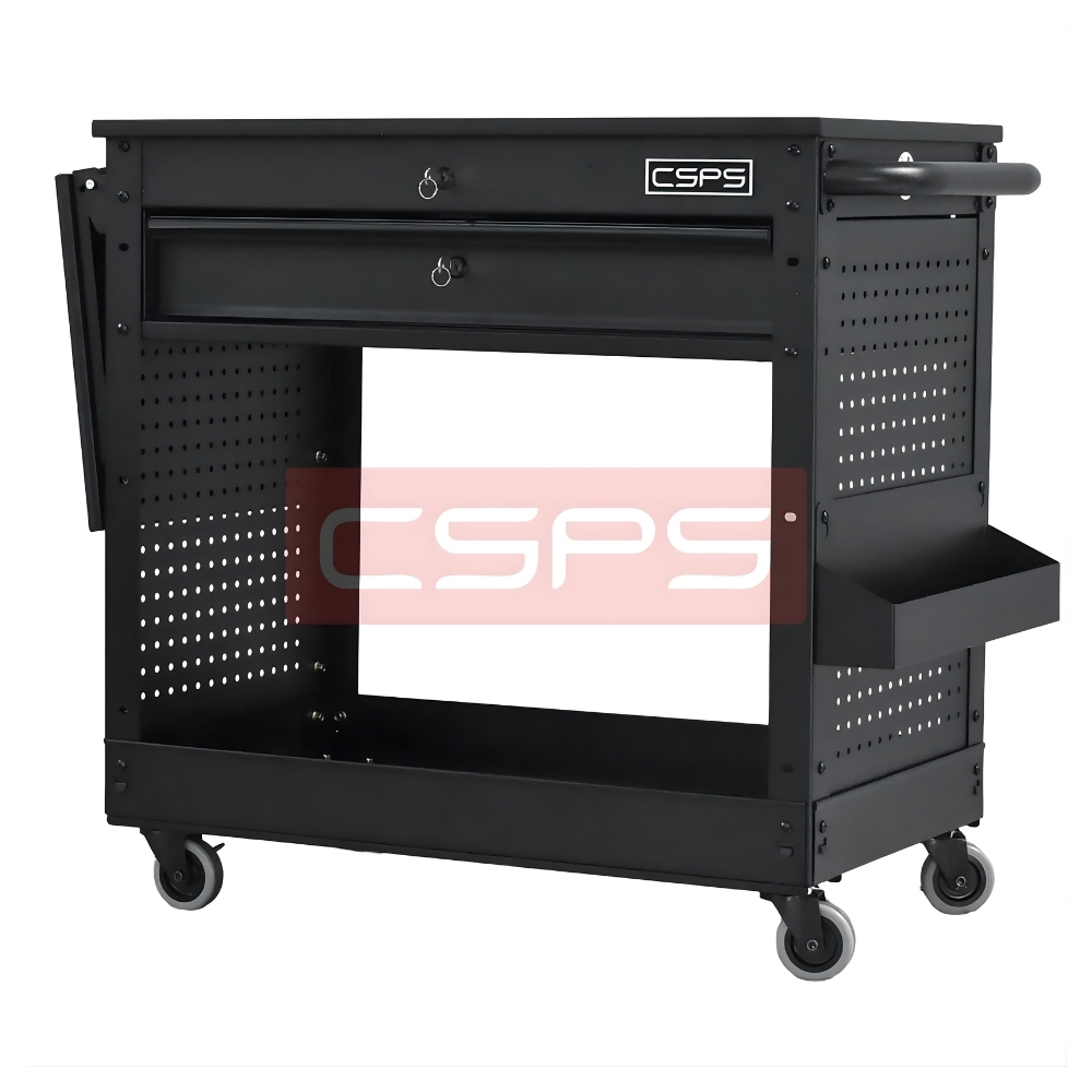 Tủ di động CSPS 79cm-01 hộc kéo màu đen, xanh dương - Ảnh 3
