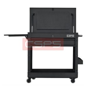 Tủ di động CSPS 79cm-01 hộc kéo màu đen, xanh dương