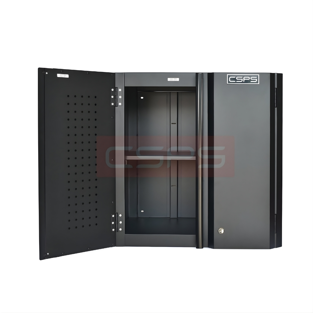 Tủ dụng cụ treo tường CSPS W61 x H45cm-01 ngăn màu đỏ, đen - Ảnh 7