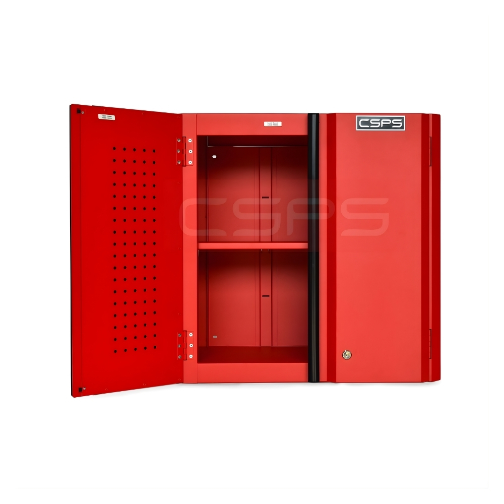 Tủ dụng cụ treo tường CSPS W61 x H45cm-01 ngăn màu đỏ, đen - Ảnh 2