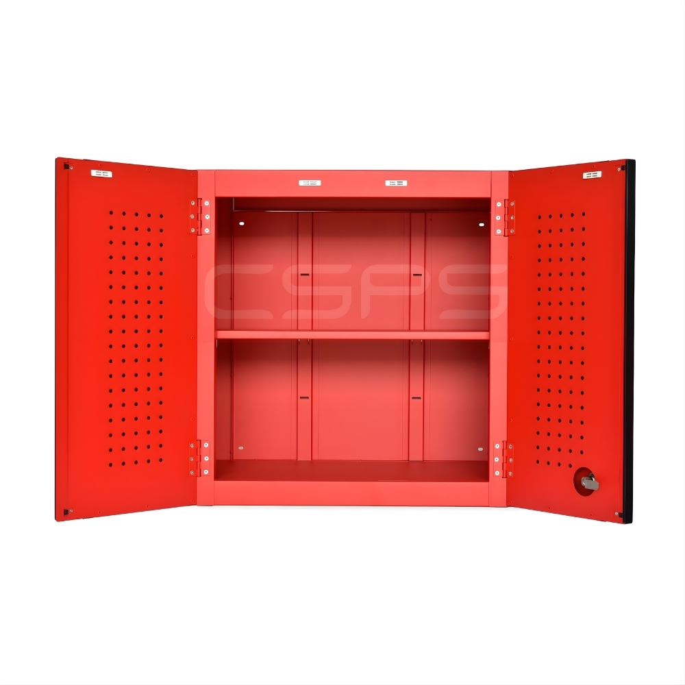 Tủ dụng cụ treo tường CSPS W61 x H45cm-01 ngăn màu đỏ, đen - Ảnh 3
