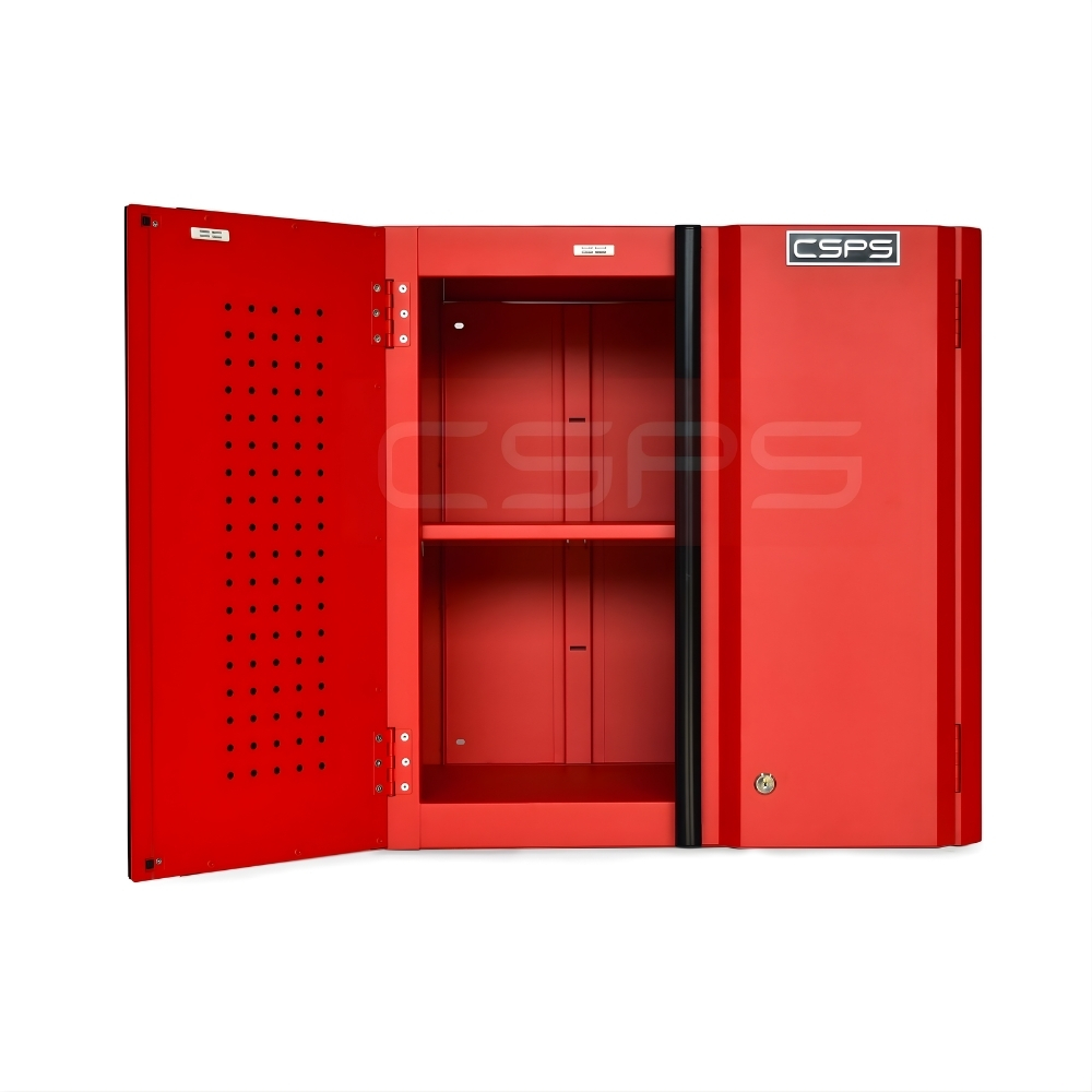 Tủ dụng cụ treo tường CSPS W61 x H61cm-01 ngăn màu đen, đỏ - Ảnh 6