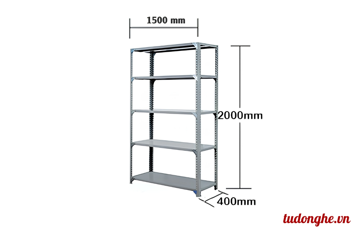 Kích thước của kệ bán hàng tạp hóa