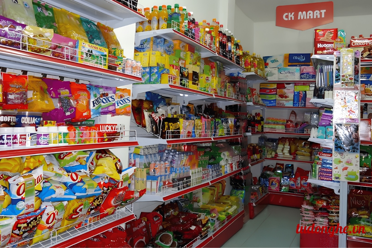 Không để hàng hóa bị thiếu ánh sáng
