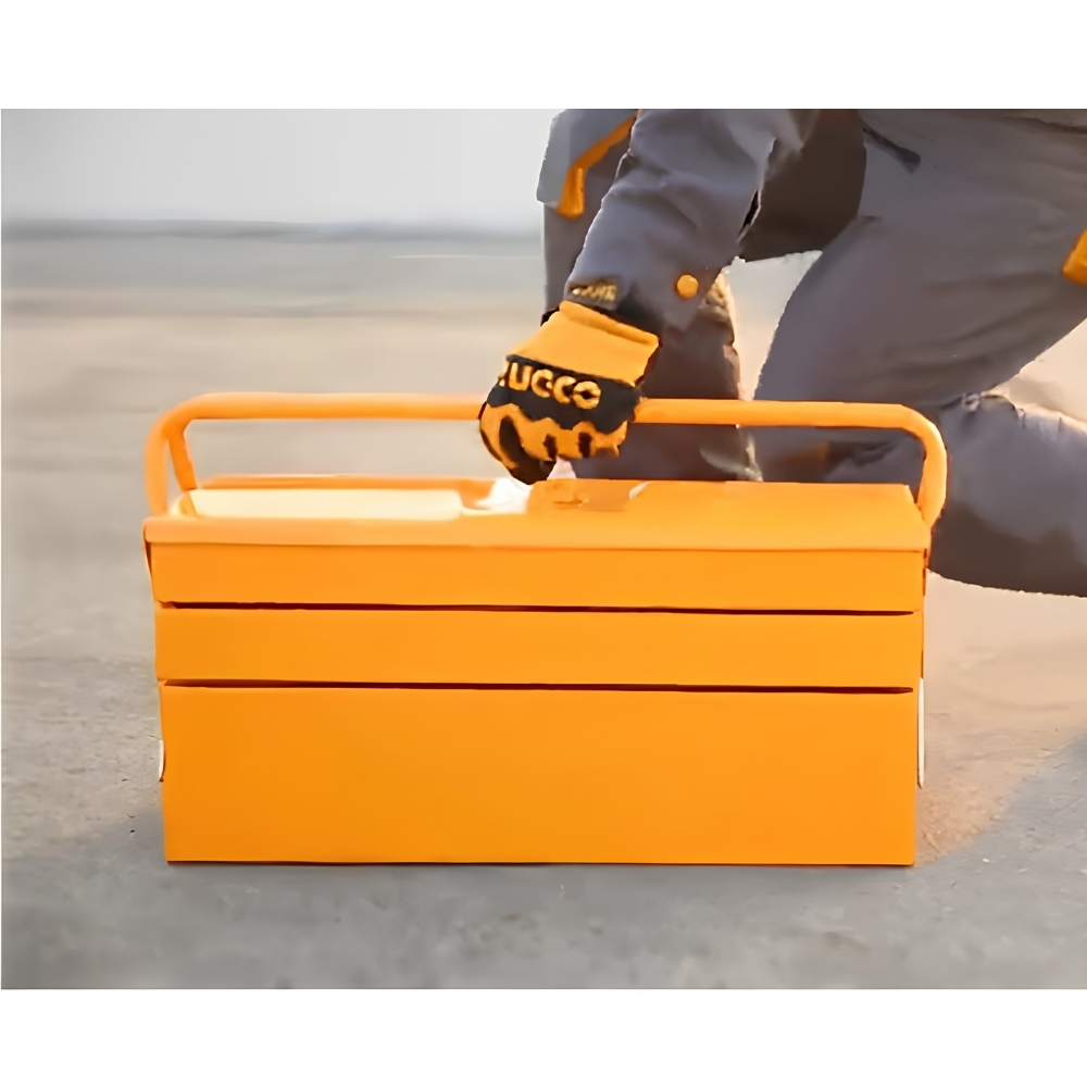 Hộp sắt đựng đồ nghề 3 tầng 19” Ingco HTB02