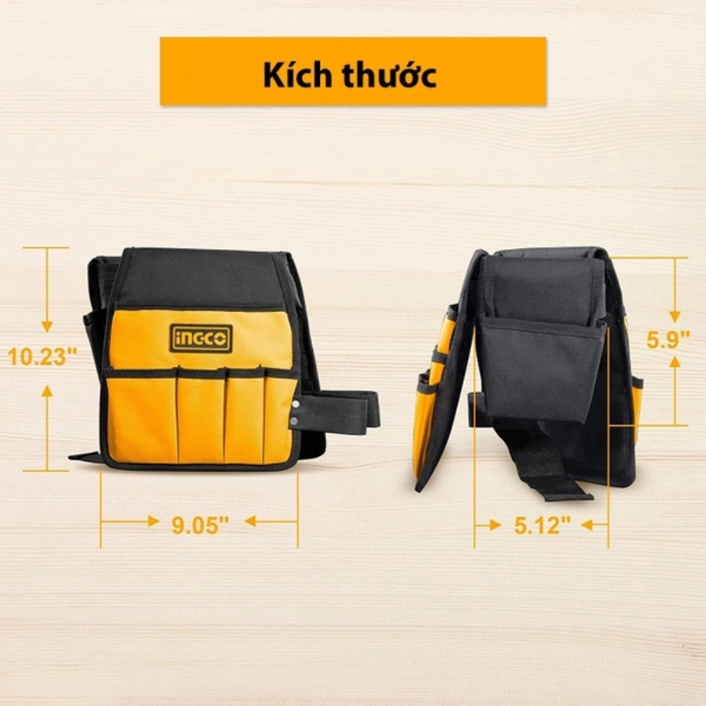 Giỏ đựng đồ nghề đeo hông Ingco HTBP02031