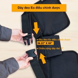 Giỏ đựng đồ nghề đeo hông Ingco HTBP02031