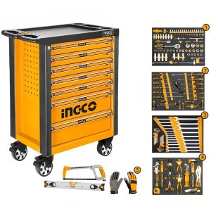 Tủ đồ nghề 7 ngăn 162 chi tiết Ingco HTCS271621