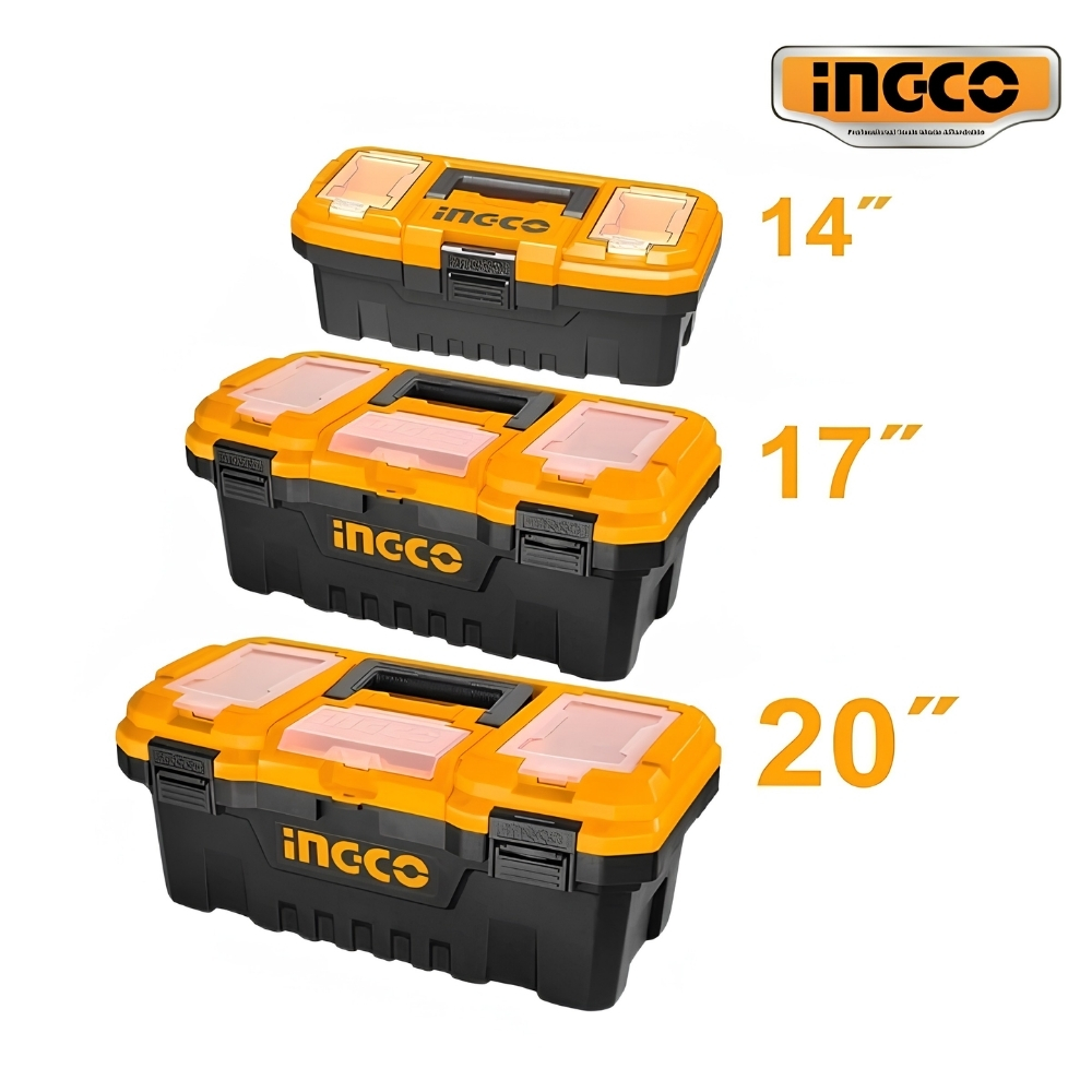 Bộ 3 thùng đựng đồ nghề khóa nhựa PP Ingco PBXK0301