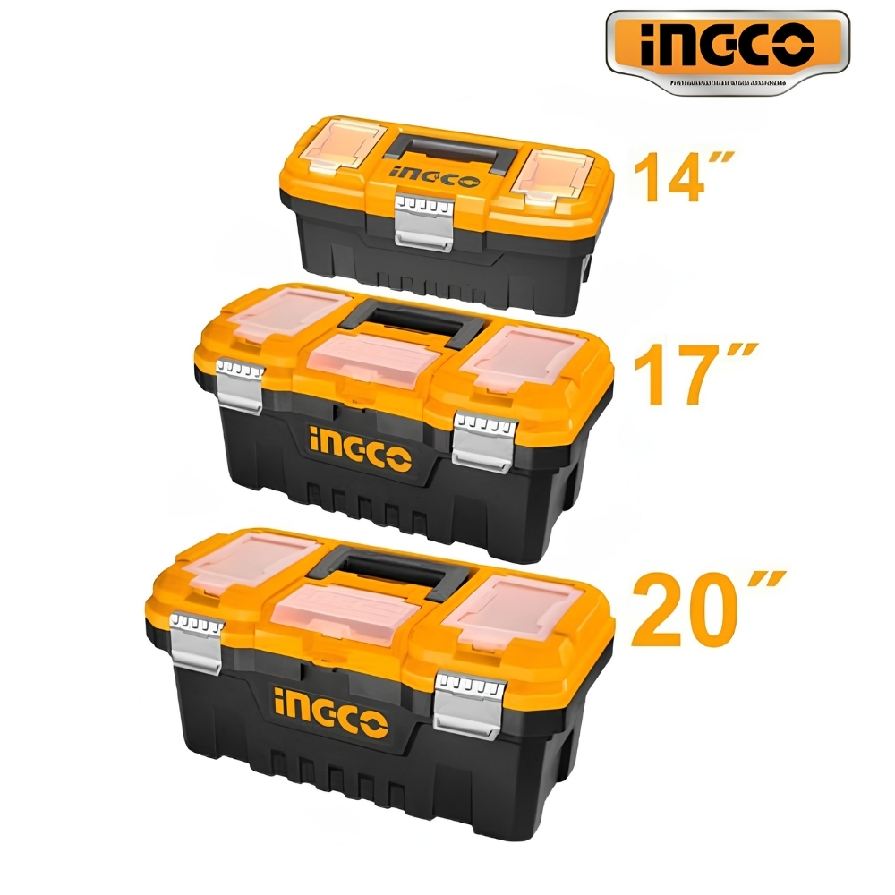 Bộ 3 thùng đựng đồ nghề Ingco PBXK0302 (khóa kim loại)