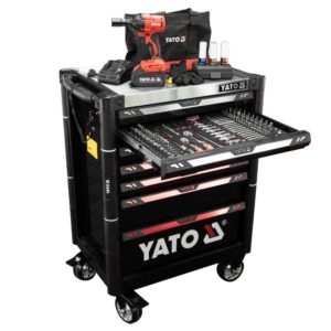 Tủ đồ nghề 7 ngăn 400 Món FULL OPTION Yato YT-55302 Pro