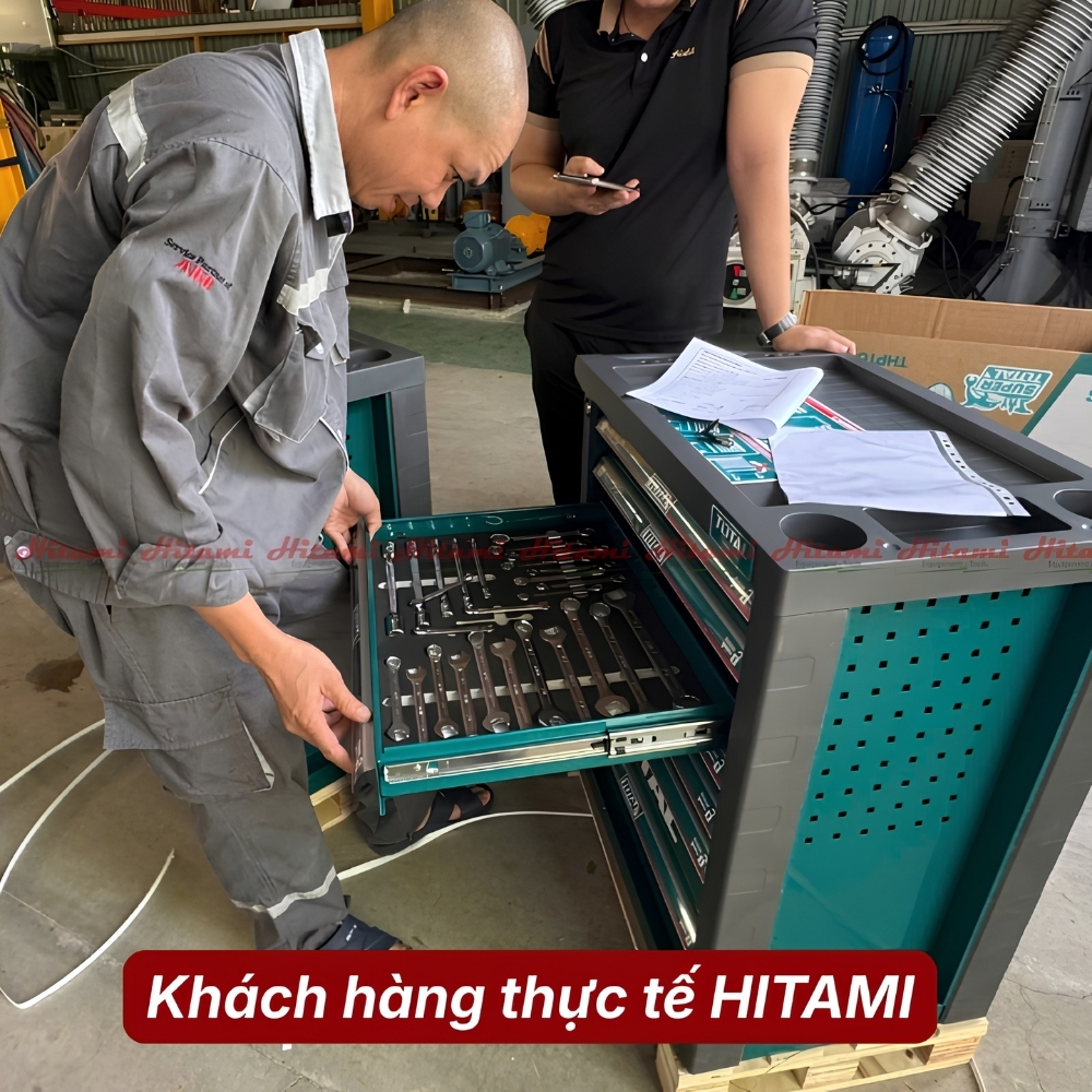 Tủ đồ nghề 7 ngăn 328 chi tiết Total THPTCS73281