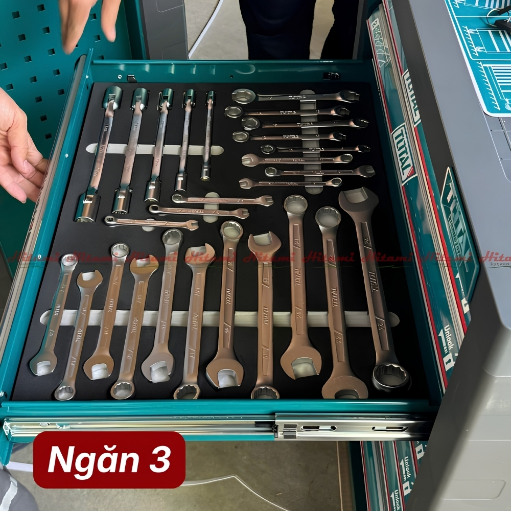 Tủ đồ nghề 7 ngăn 328 chi tiết Total THPTCS73281