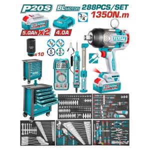 Tủ đồ nghề 7 ngăn 288 món Total THPTCS82882