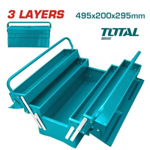Hộp đựng đồ nghề 3 tầng Total THT10701