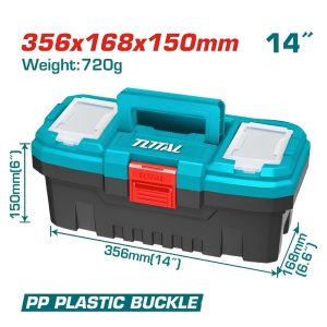 Hộp nhựa đựng đồ nghề 14” Total TPBX0141