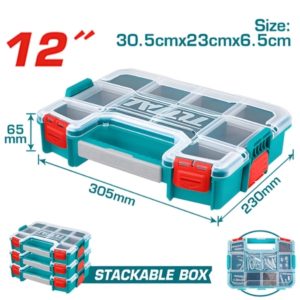 Hộp nhựa đựng linh kiện 12 inch Total TPBX1121
