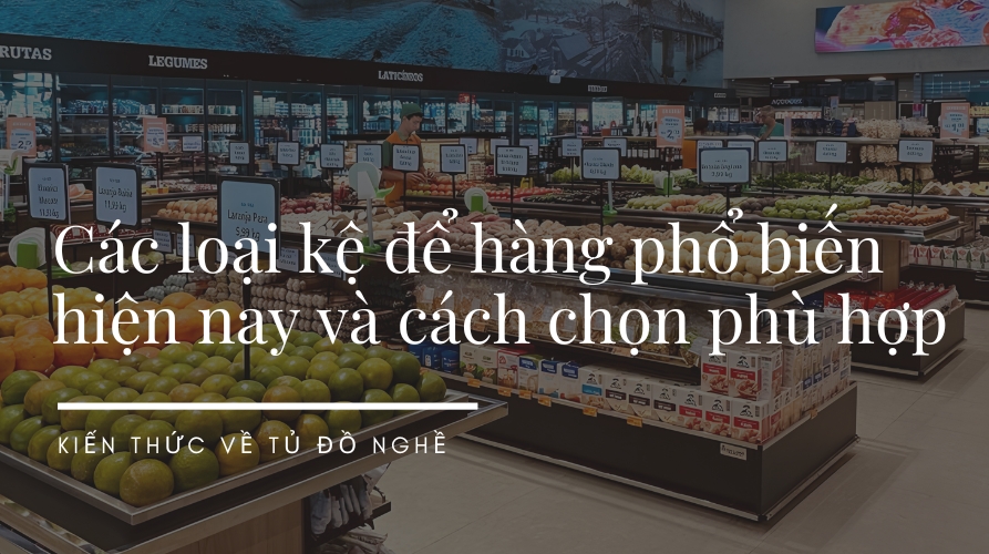 các loại kệ để hàng