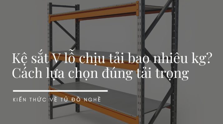 ráp kệ sắt v lỗ