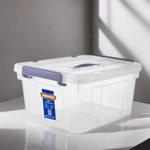 Hộp nhựa trữ kho trắng trong 66L Wadfow WTB2370