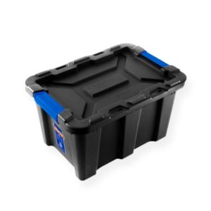 Hộp nhựa trữ kho đen 100L Wadfow WTB331B