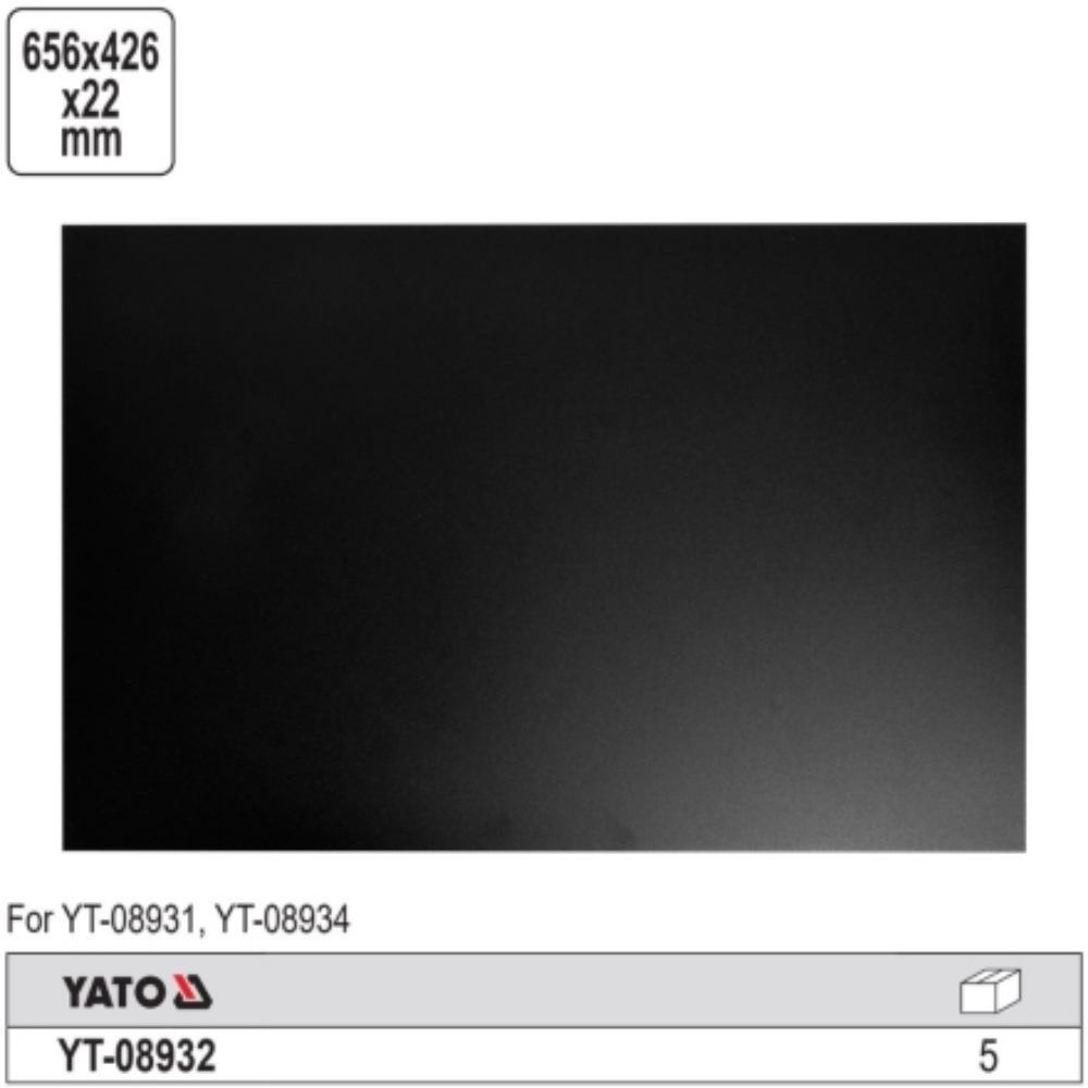 Ngăn chia dùng cho tủ YT-08931 Yato YT-08932