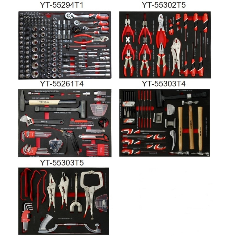 Tủ đồ nghề sửa chữa cao cấp 253 chi tiết Yato YT-55263