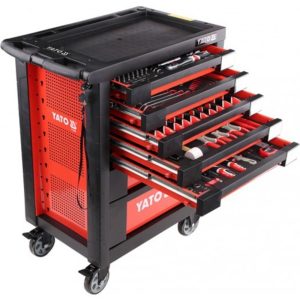 Tủ đồ nghề sửa chữa CƠ KHÍ 7 ngăn 211 chi tiết Yato YT-55290