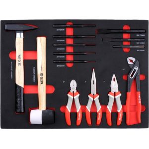 Tủ đồ nghề sửa chữa CƠ KHÍ 7 ngăn 211 chi tiết Yato YT-55290