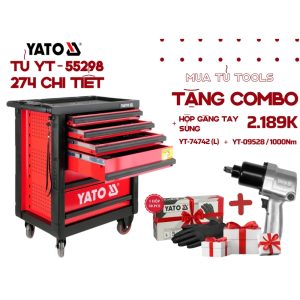 Tủ đồ nghề 274 chi tiết dành cho xe Land Rover Yato YT-55298