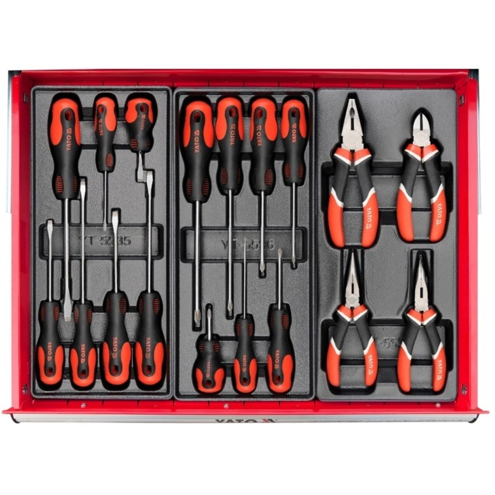 Tủ đồ nghề 177 Món Cơ Bản Yato YT-55300