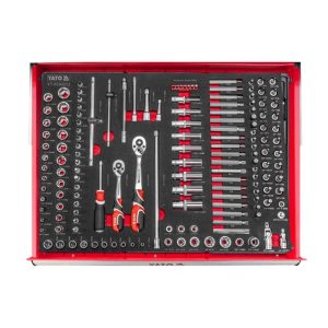 Tủ đồ nghề 7 ngăn 400 chi tiết FULL OPTION Yato YT-55302