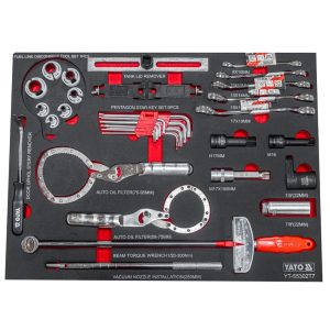 Tủ đồ nghề 7 ngăn 400 Món FULL OPTION Yato YT-55302 Pro
