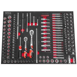 Tủ đồ nghề 7 ngăn 400 Món FULL OPTION Yato YT-55302 Pro