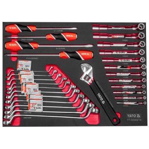 Tủ đồ nghề 7 ngăn 400 Món FULL OPTION Yato YT-55302 Pro