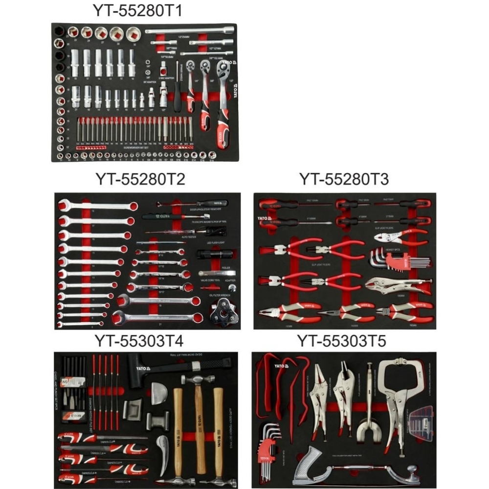 Tủ đồ nghề cao cấp 217 chi tiết Yato YT-55303