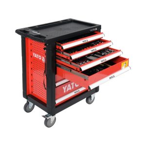 Tủ đồ nghề 6 ngăn 185 chi tiết CƠ BẢN Yato YT-55307