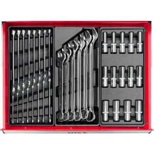 Tủ đồ nghề 6 ngăn 185 chi tiết CƠ BẢN Yato YT-55307