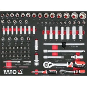 Tủ đồ nghề 7 ngăn DIY 157 chi tiết Yato YT-55308