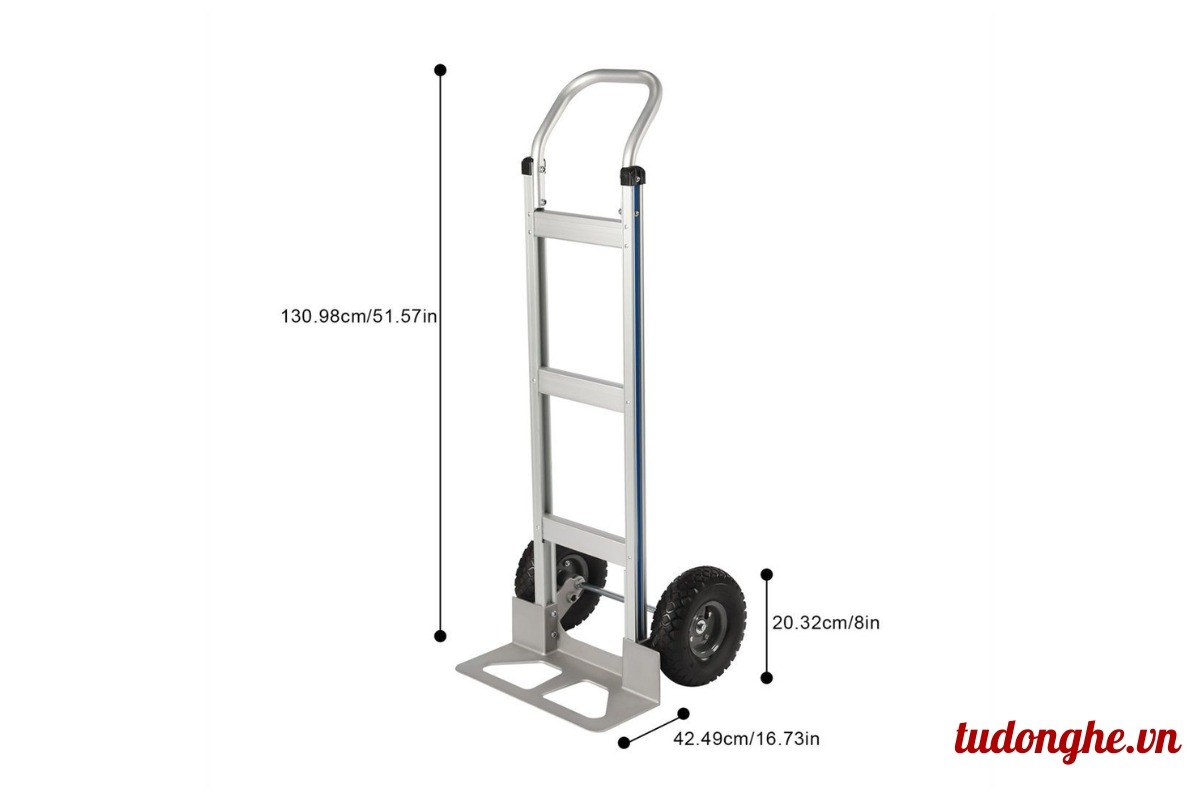 Đánh giá kích thước của xe đẩy hàng