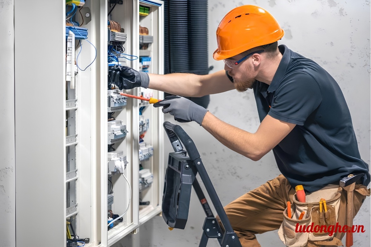 Túi đựng đồ nghề mini trong sửa chữa điện
