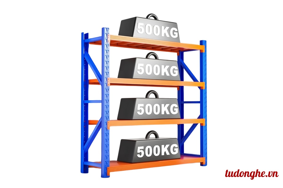 Kệ kho chứa hàng tải trọng nặng