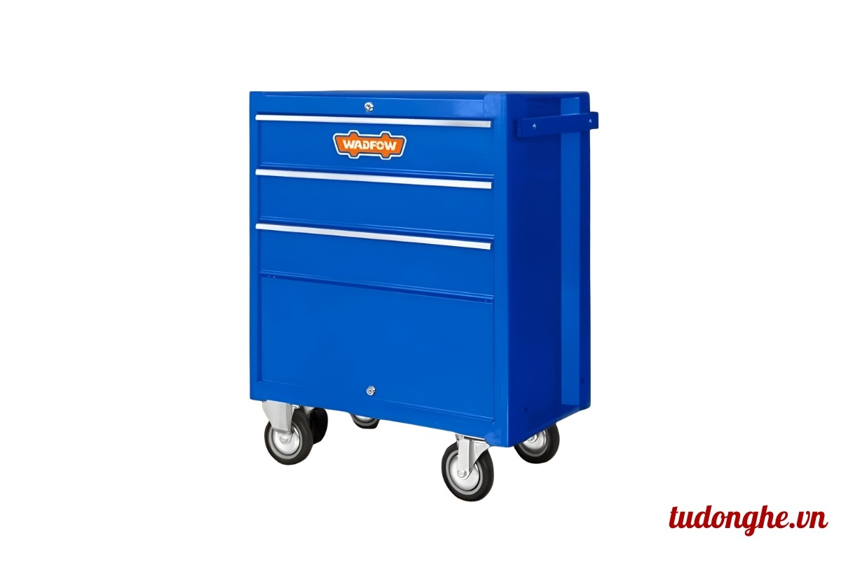 Hệ thống khóa trung tâm của tủ đồ nghề Wadfow