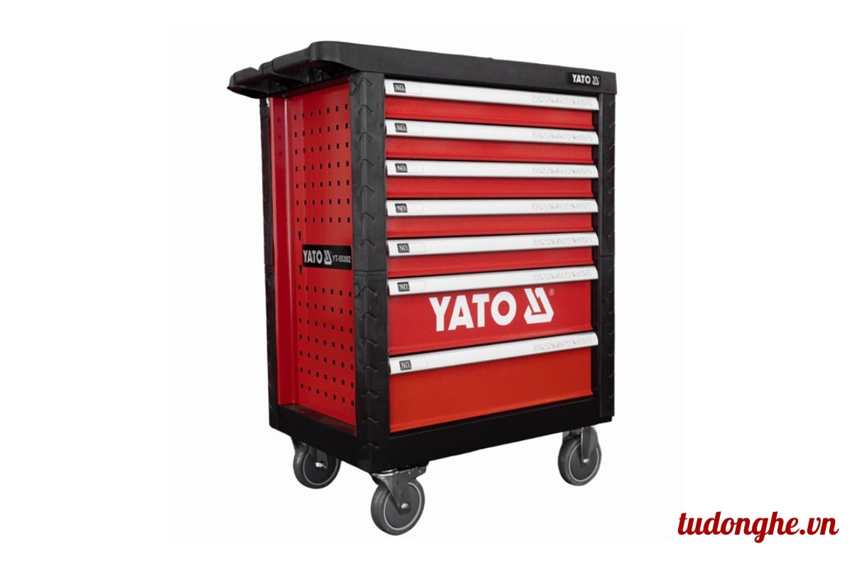 Tủ đồ nghề 7 ngăn 400 chi tiết FULL OPTION Yato YT-55302